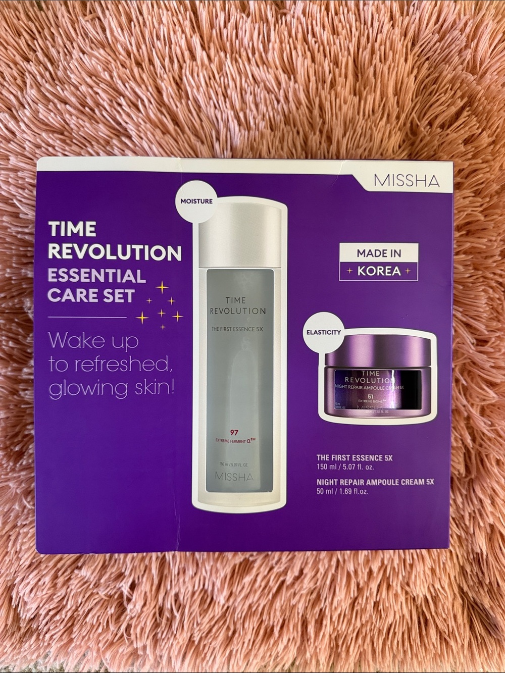 Missha Time Revolution Essential Care Set!